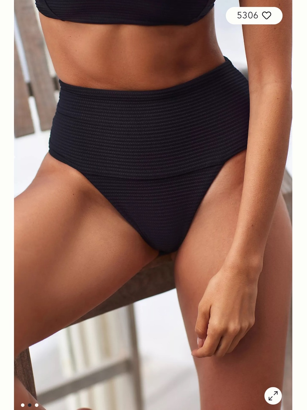 NWT L* SPACE Desi Bikini Bottom
